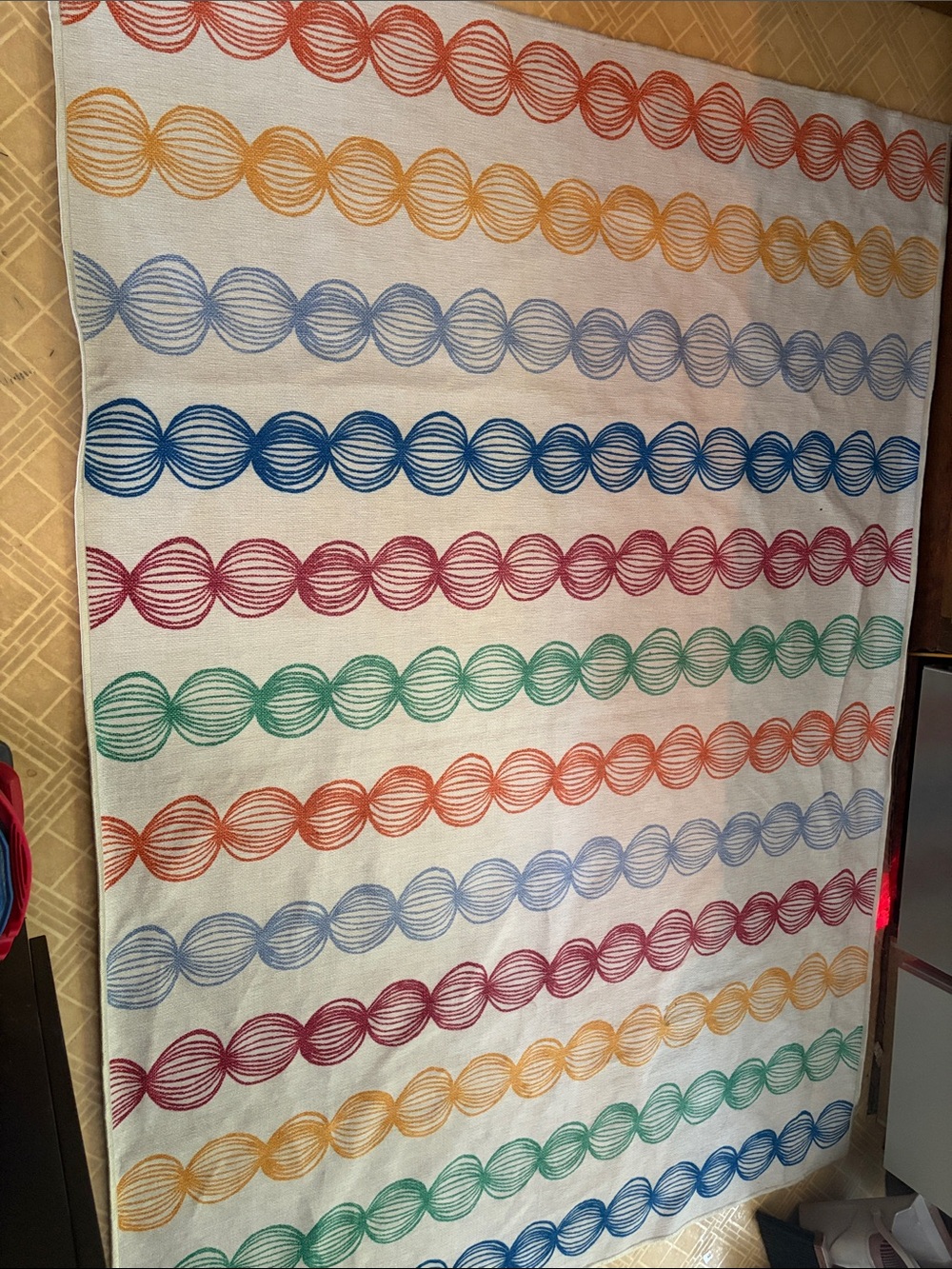 Multicolor Decorative Ruggable 5 by 7